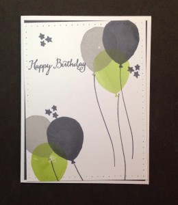 Stampin' Up! Balloon Celebration by Scrappy Bags