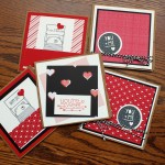 Paper bag Valentine's Day cards by Scrappy Bags