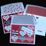 Valentine's Day cards by Scrappy Bags