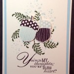 Acorny Thank You set from 2016 Holiday Catalog from Stampin' Up!