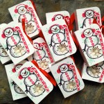 Tic Tac Snowmen using Snow Place from 2016 Holiday Stampin' Up! Catalog
